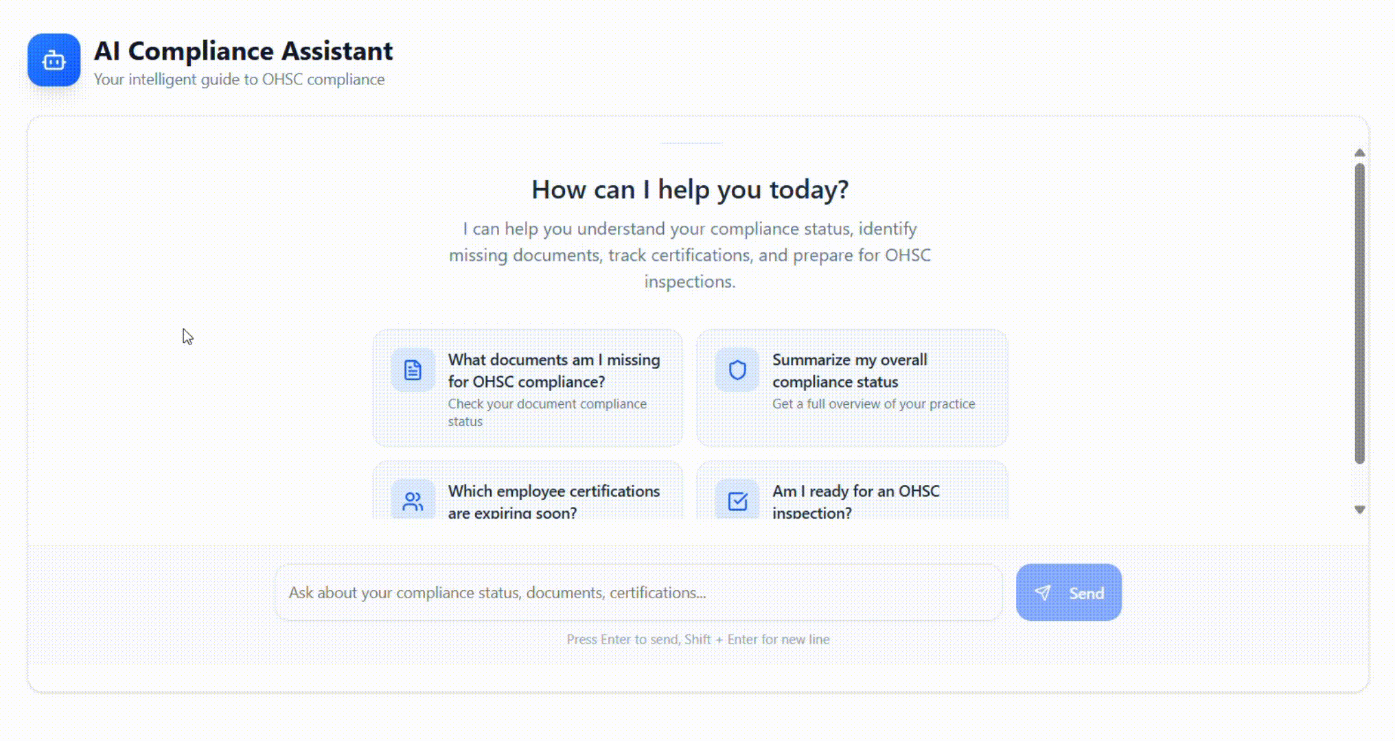 AI Compliance Assistant